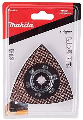 Makita RIFF šlifavimo plokštė 90 TMA085, TC/HM GRIT #60, STARLOCK B-69814