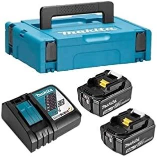 Makita 18V akumuliatorių rinkinys su lagaminu