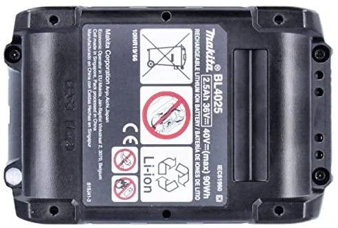 Makita 191B36-3 XGT akumuliatorius 2,5 Ah, kartoninė pakuotė