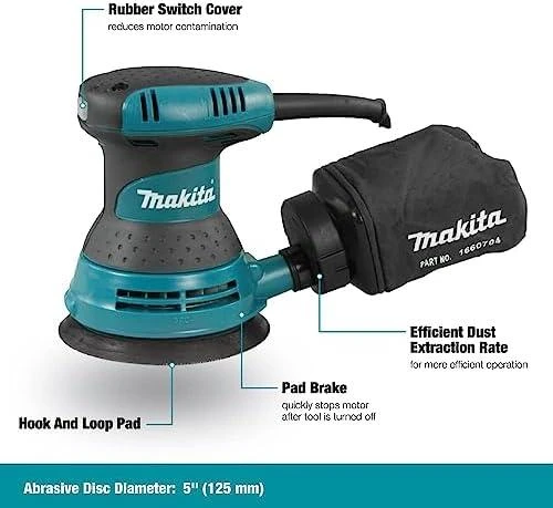Makita Ekscentrinis šlifuoklis BO5030 125 mm