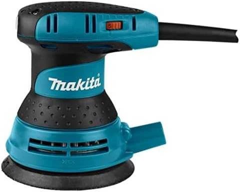 Makita BO5031K Ekscentrinis šlifuoklis, 300 W, 125 mm, 4000-12000 min-1, 2,8 mm, lagaminas, 1,3kg