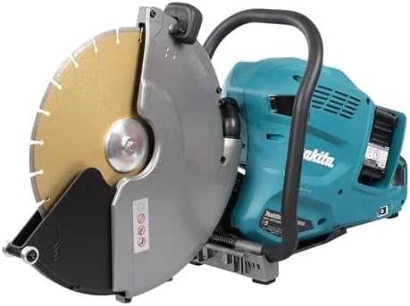 Makita CE002GZ01 Akumuliatorinis pjūklas (Pjaustytuvo modelis, skirtas sausam pjovimui ir naudojimui su dulkių siurbliu) XGT, 40V MAX x2 (80V MAX), diskas 355mm, max 127mm BL-M, 14.1kg, Be akumuliatorių ir kroviklio! Komplektaciniai diskai D-56998