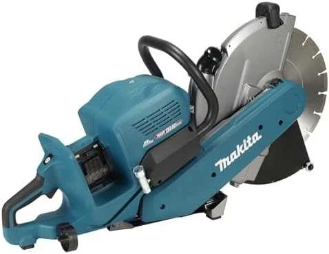 Makita CE002GZ01 Akumuliatorinis pjūklas (Pjaustytuvo modelis, skirtas sausam pjovimui ir naudojimui su dulkių siurbliu) XGT, 40V MAX x2 (80V MAX), diskas 355mm, max 127mm BL-M, 14.1kg, Be akumuliatorių ir kroviklio! Komplektaciniai diskai D-56998