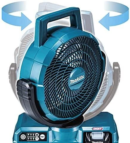 Makita CF001GZ Ventiliatorius XGT, 40V Max, 235mm su automatinio sukiojimo funkcija, "Z" versija - komplektuojamas be akumuliatoriaus ir kroviklio