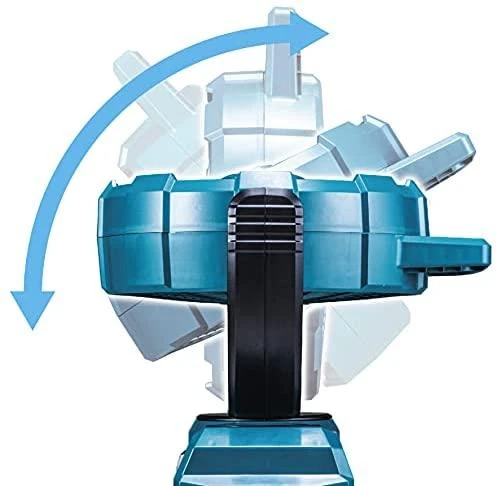 Makita CF001GZ Ventiliatorius XGT, 40V Max, 235mm su automatinio sukiojimo funkcija, "Z" versija - komplektuojamas be akumuliatoriaus ir kroviklio