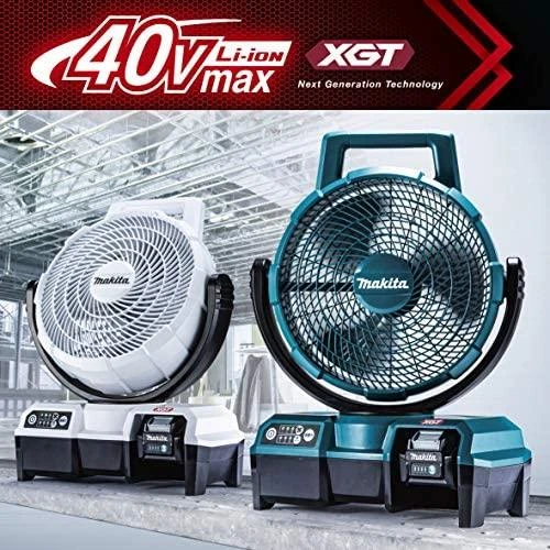 Makita CF001GZ Ventiliatorius XGT, 40V Max, 235mm su automatinio sukiojimo funkcija, "Z" versija - komplektuojamas be akumuliatoriaus ir kroviklio