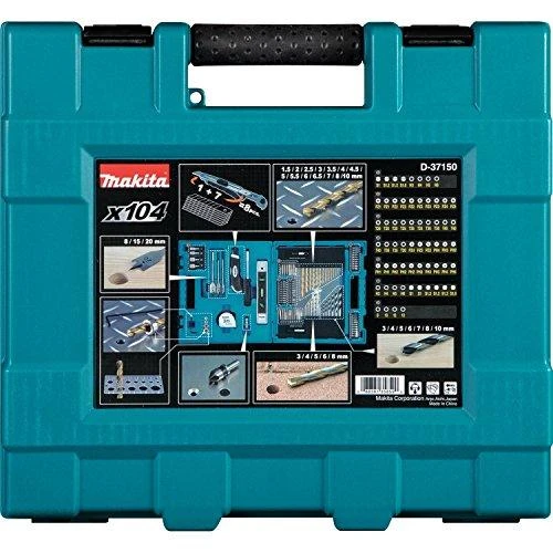 Grąžtas Makita Sukimo antgalių komplektas 104 vnt. D-31778