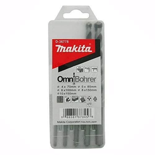 Universalių grąžtų komplektas Makita D-36712, 5vnt.