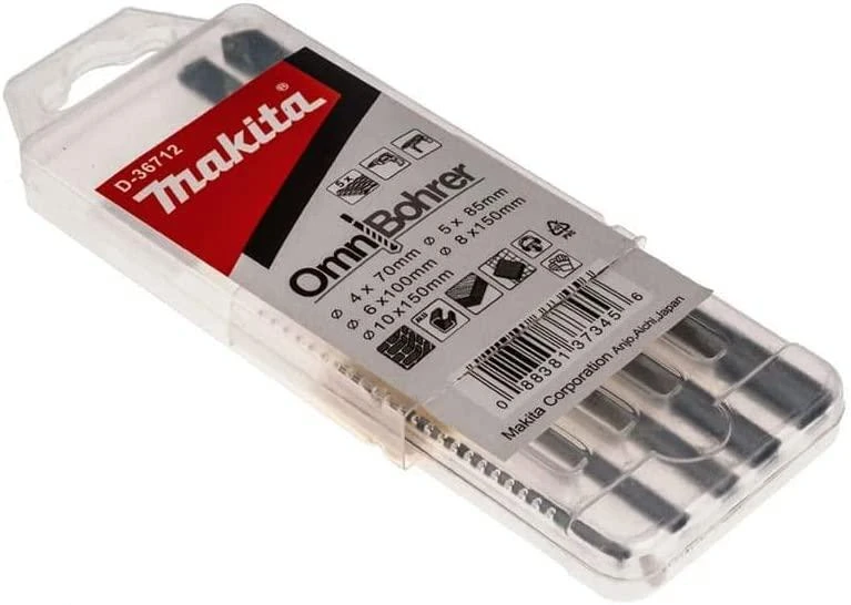 Universalių grąžtų komplektas Makita D-36712, 5vnt.