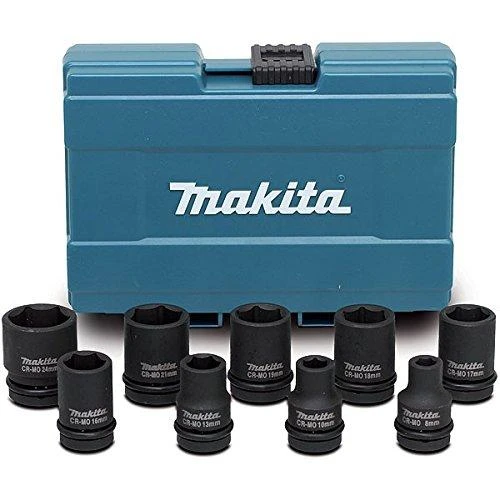 Makita Smūginių sukimo galvų komplektas 9 vnt. D-41517