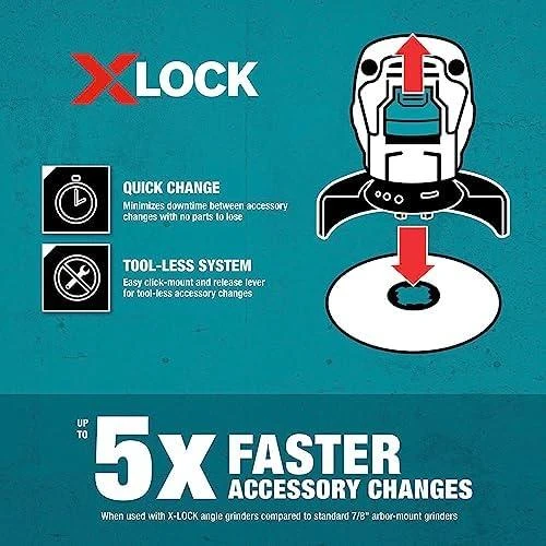 Makita Vielinis šlifavimo diskas, banguota viela, 0.3mm, Ø 115 mm, X-LOCK D-73427