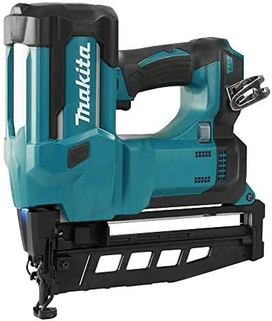 MAKITA akumuliatorinė viniakalė DBN600Z 18V 25-64mm be akumuliatoriaus ir kroviklio