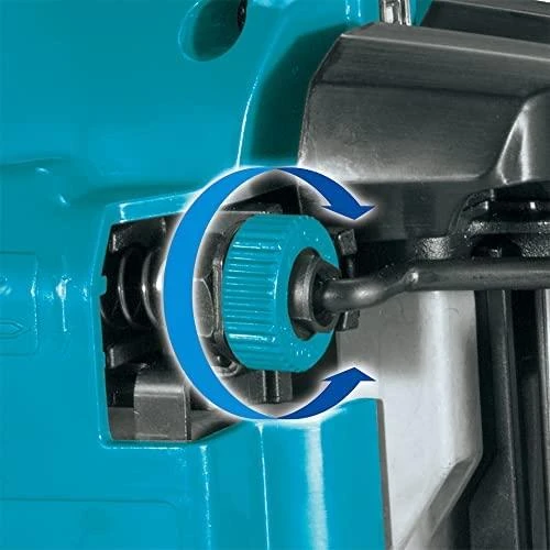 MAKITA akumuliatorinė viniakalė DBN600Z 18V 25-64mm be akumuliatoriaus ir kroviklio