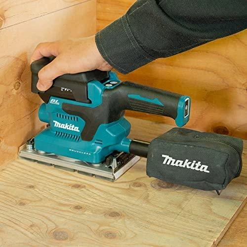 Makita DBO380Z Akumuliatorinis vibracinis šlifuoklis 18V, 93X185mm, Be akumuliatorių ir kroviklio!