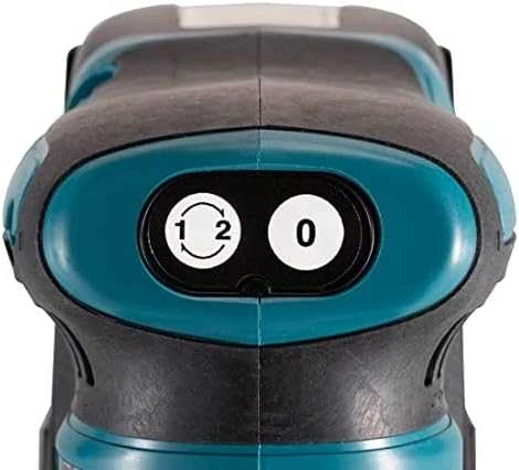 MAKITA akumuliatorinis ekscentrinis šlifuoklis DBO480Z 18V 93x185mm be akumuliatoriaus ir kroviklio