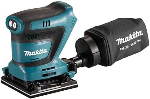 MAKITA akumuliatorinis ekscentrinis šlifuoklis DBO480Z 18V 93x185mm be akumuliatoriaus ir kroviklio