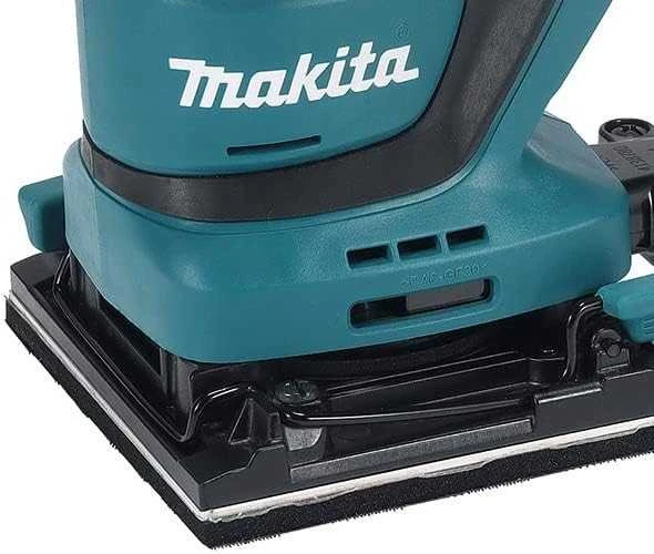 MAKITA akumuliatorinis ekscentrinis šlifuoklis DBO480Z 18V 93x185mm be akumuliatoriaus ir kroviklio