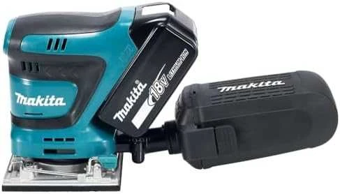 Makita DBO484Z šlifuoklis su dulkių maišeliu