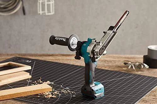 Makita DBS180Z Akumuliatorinis juostinis šlifuoklis, 18V, BL-motor, 9 x 533 mm, 1,8kg, Be akumuliatorių ir kroviklio!