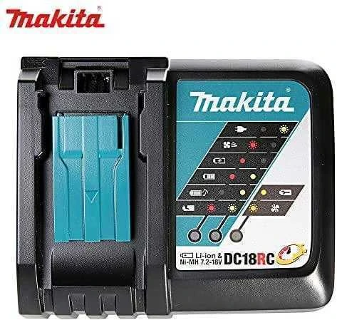 Makita 195584-2 Kroviklis DC18RC 14,4-18 V Li-ion RAPID krovimo laikas 15/22min, CARTON