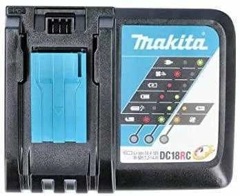 Makita 195584-2 Kroviklis DC18RC 14,4-18 V Li-ion RAPID krovimo laikas 15/22min, CARTON