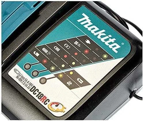 Makita 195584-2 Kroviklis DC18RC 14,4-18 V Li-ion RAPID krovimo laikas 15/22min, CARTON