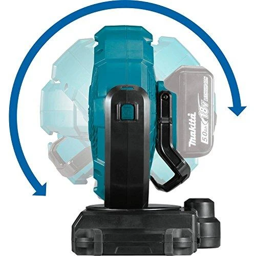 Makita DCF102Z Akumuliatorinis ventiliatorius 14,4/18V, Be akumuliatorių ir kroviklio!