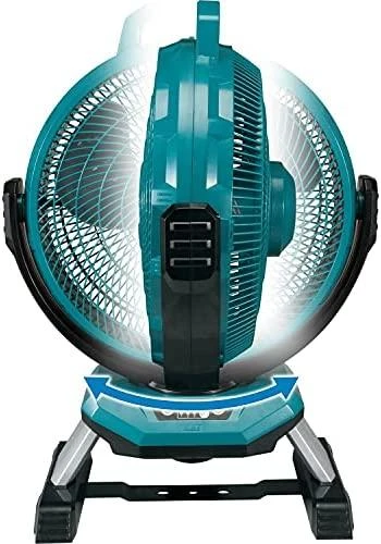 Makita DCF301Z Akumuliatorinis ventiliatorius 14,4V/18V, be akumuliatorių ir kroviklio!