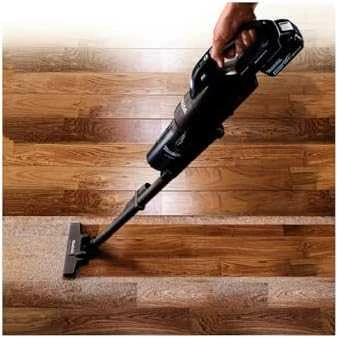 Makita DCL286FZB Akumuliatorinis dulkių siurblys, LXT, 18V, bešepetėlinis variklis, su cikloniniu priedu, juodos spalvos 100W. Be akumuliatoriaus ir kroviklio.