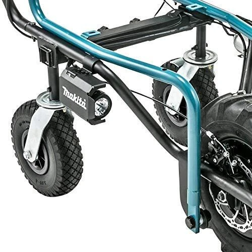 Makita DCU180Z akumuliatorinis karutis 2X18V ličio jonų, BL variklis, 2 greičiai, maks. apkrova 130kg, 32,2kg be akumuliatoriaus ir krovinio