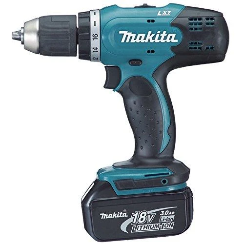 Makita DDF453SYE Akumuliatorinis gręžtuvas, 18 V, 2x 1,5Ah Li-ion, 42/27 Nm, 1,7kg