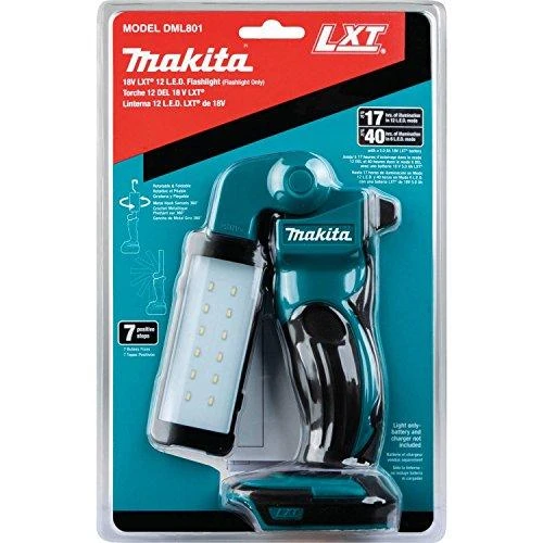 Makita Akumuliatorinis prožektorius DML801 14,4/18V Li-ion Be akumuliatorių ir kroviklio