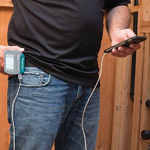 Makita Akumuliatorių adapteris 10,8V→USB ADP06 Li-ion • 12V max