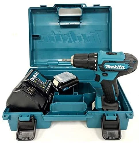 Makita akumuliatorinis suktuvaas - gręžtuvas DF333DSAE 12V 2x2.0Ah
