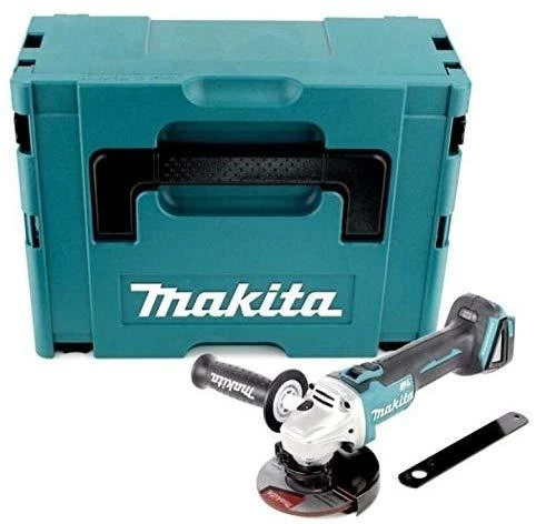 Makita DGA506ZJ kampinis šlifuoklis lagamine
