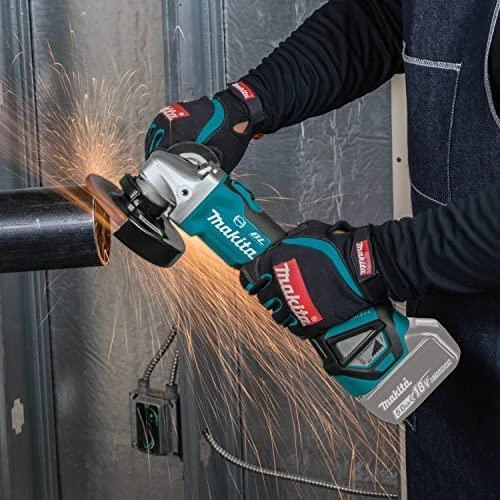 Makita akumuliatorinis kampinis šlifuoklis DGA513Z 18V, be akumuliatoriaus ir kroviklio