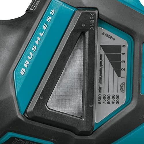 Makita akumuliatorinis kampinis šlifuoklis DGA513Z 18V, be akumuliatoriaus ir kroviklio