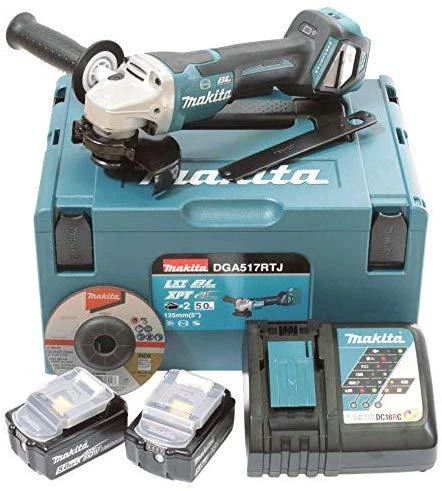 Šlifuoklio rinkinys Makita DGA517RTJ