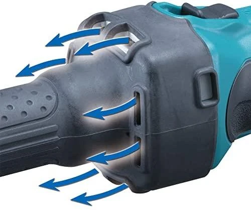 Makita DGD800Z Akumuliatorinis tiesinis šlifuoklis, 18 V, ø 6 mm 26.000 min-1, Be akumuliatorių ir kroviklio!