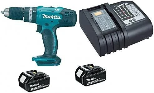 Makita DHP453SFE suktuvas su akumuliatorių komplektu