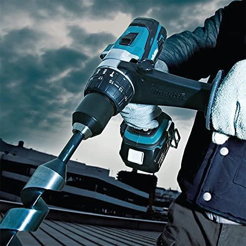 Akumuliatorinis smūginis gręžtuvas MAKITA DHP458Z 18V be akumuliatorių ir įkroviklio