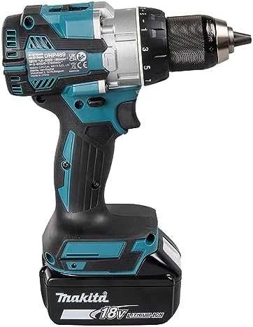 Makita DHP489Z Akumuliatorinis smūginis gręžtuvas, 18 V, 70/40 Nm, be akumuliatoriaus ir kroviklio