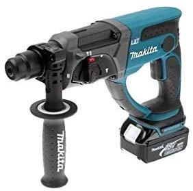 Makita DHR202RTJ Akumuliatorius perforatorius, 18 V, 2x 5,0 Ah Li-ion, SDS-PLUS, 1,9J, LED, MAKPACK