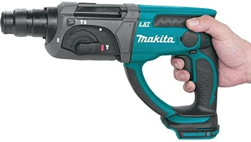 Makita DHR202Z Akumuliatorinis perforatorius, 18 V, SDS+, LED, Be akumuliatorių ir kroviklio!
