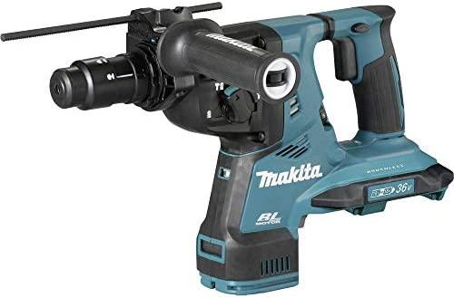 Makita DHR283ZJU Akumuliatorinis perforatorius, 2X18 V, AWS, SDS-PLUS, 2,8J LED, Be akumuliatorių ir kroviklio!