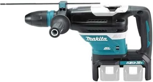 Makita DHR400ZKUN Akumuliatorinis perforatorius, 2X18 V, SDS-MAX, 8J LED, AWS, AFT, Be akumuliatorių ir kroviklio!