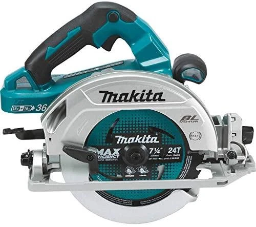 Makita DHS782Z Akumuliatorinis diskinis pjūklas, 2x18V, 62,5 mm, ø190x30mm, Be akumuliatorių ir kroviklio!