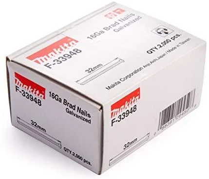 Makita F-33948 Smeigės 1,6X32mm 16ga 2000vnt.