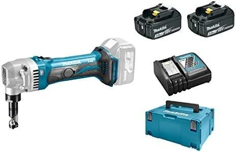 Skardos žirklės Makita DJN161RFJ; 18 V; 2x3,0 Ah akum.
