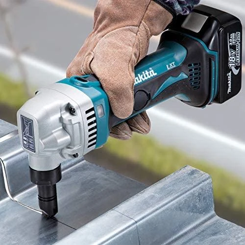 Makita DJN161Z Akumuliatorinės skardos žirklės, 18 V, plienas 1,6 mm, nerūdijantis plienas 1,2 mm, min. pjo, Be akumuliatorių ir kroviklio!